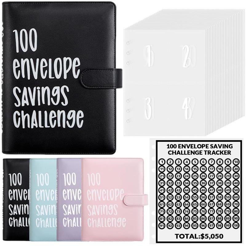 100 Envelopes Money Saving Challenge