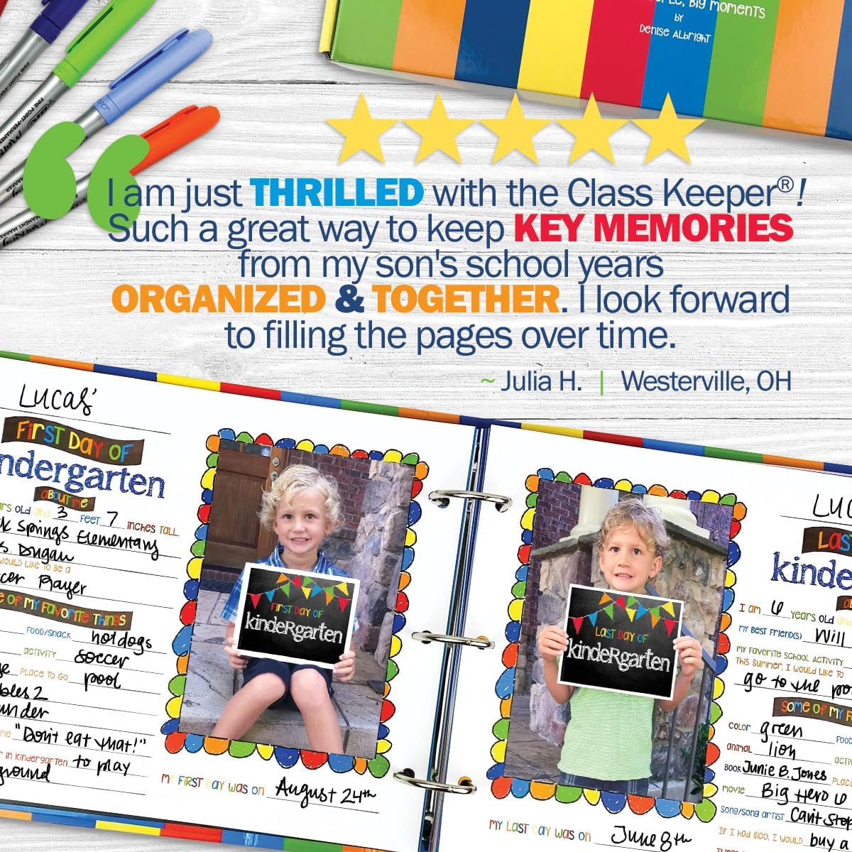 School Days Memory Book
